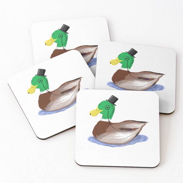 Aperçu de l'œuvre Canard colvert distingué créée et vendue par shopschnooky.