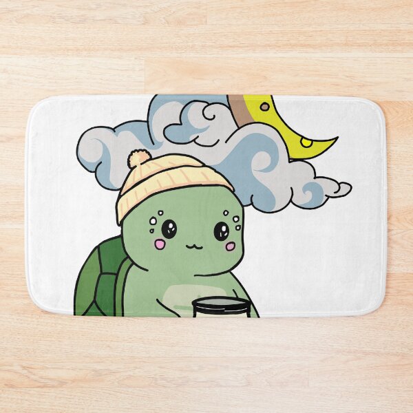 Item preview, Turtle Tobi with moon and stars. designed and sold by DAWNRA.