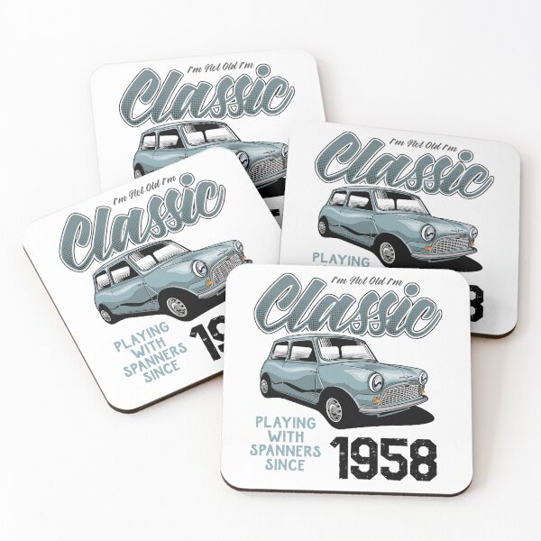 Item preview, I'm Not Old I'm Classic Car Vintage Born In 1958 designed and sold by JRRTs.