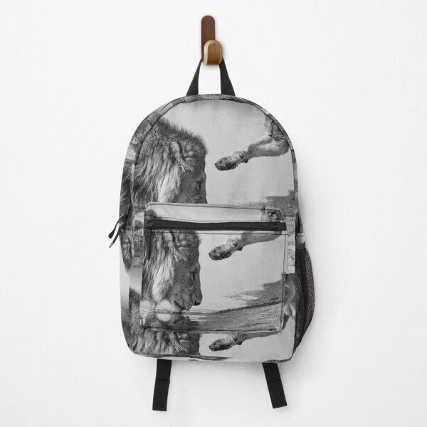 Item preview, Lion Affection In Black and White designed and sold by Kay Brewer.