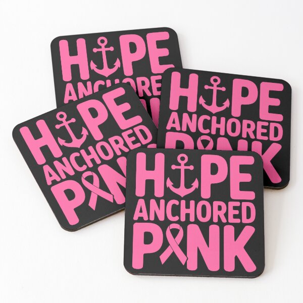 Item preview, Hope Anchored In Pink designed and sold by theartfulaspie.