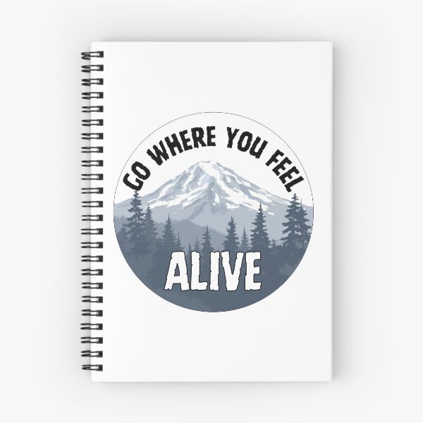 Item preview, Go Where You Feel Alive designed and sold by Whimsy Avenue.
