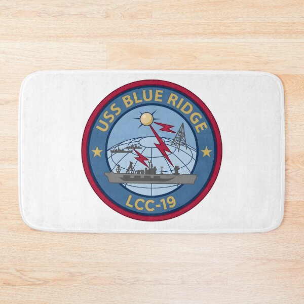 Item preview, USS Blue Ridge LCC-19 Amphibious Command Ship Insignia designed and sold by CharlieDesings.