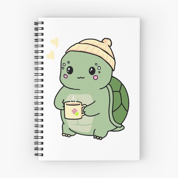 Item preview, Turtle Tobi with warm drink. designed and sold by DAWNRA.