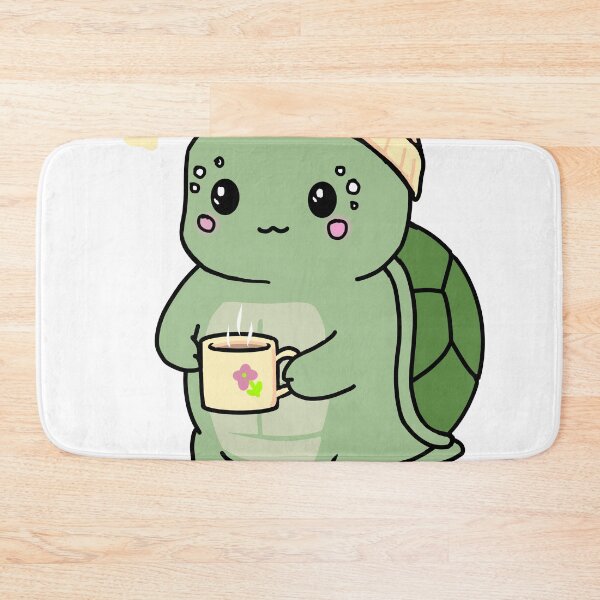 Item preview, Turtle Tobi with warm drink. designed and sold by DAWNRA.