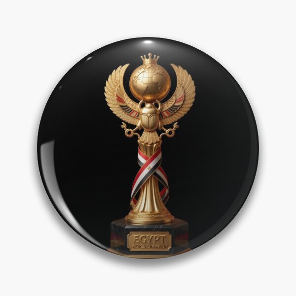 Item preview, Egypt World Champion Golden Pharaoh Trophy Design designed and sold by 4xF.