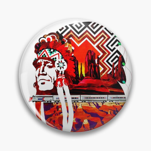 Item preview, Amtrak lost art designed and sold by The Retromotel.