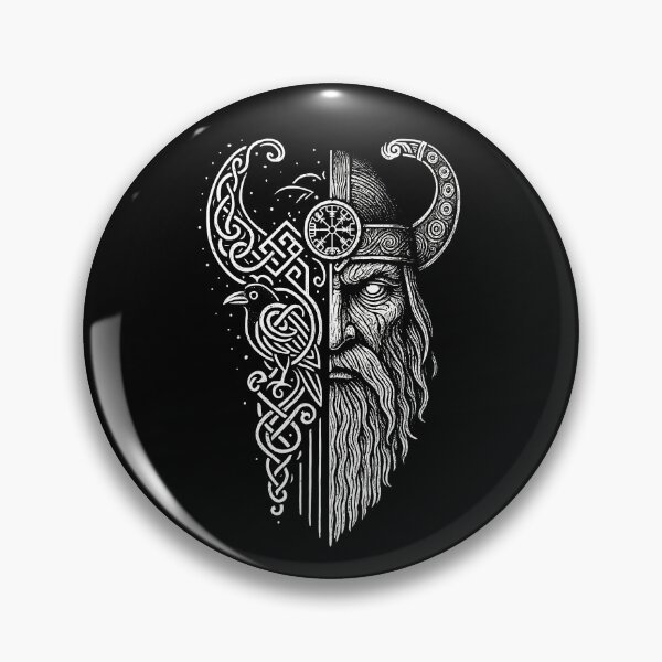 Item preview, Walhalla Odin Celtic Runes Viking white designed and sold by DanielMota78.