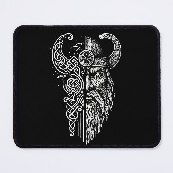 Item preview, Walhalla Odin Celtic Runes Viking white designed and sold by DanielMota78.