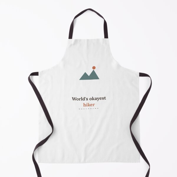 Item preview, World's Okayest Hiker Funny Dad Hiking Shirt designed and sold by WanderlineCo.