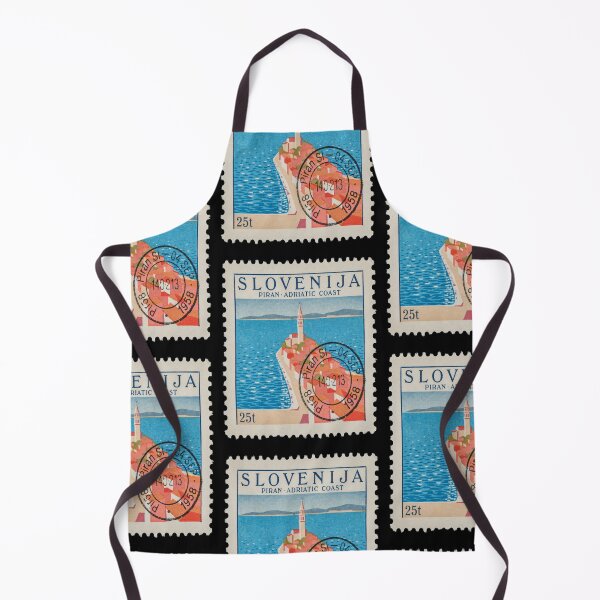 Item preview, Piran Slovenia Adriatic Coast Postage Stamp Travel Sticker designed and sold by stickercuffs.