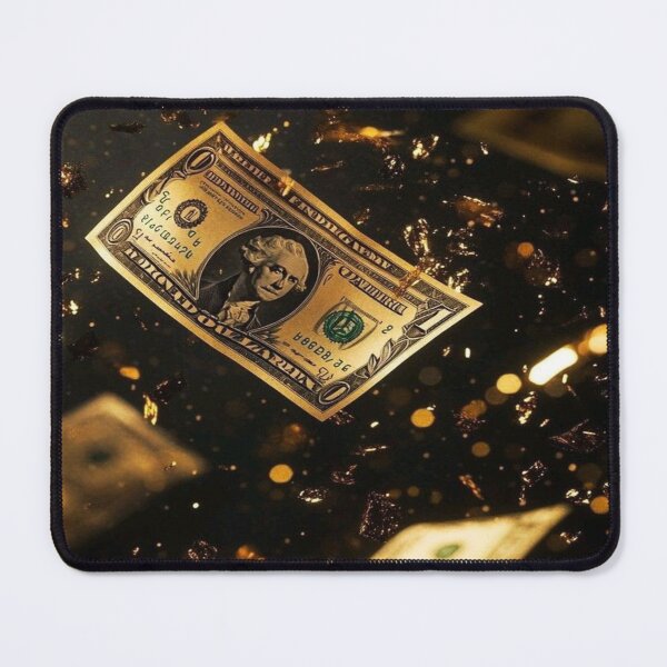 Item preview, A Shower of Dollars and Gold Glitter - Luxury Aesthetics and Dark Success designed and sold by RAYBIL.