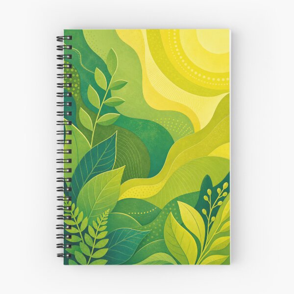 Item preview, Green & Yellow Harmony, Vibrant Organic Abstract Design designed and sold by Jandedan.