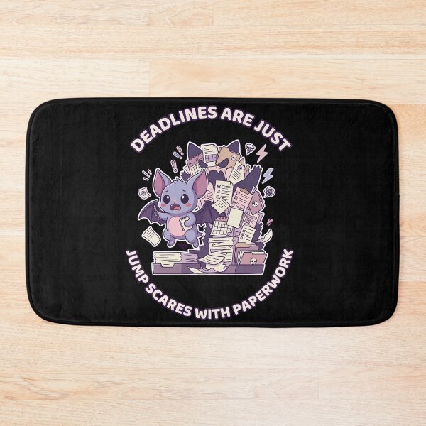 Item preview, Deadlines Are Just Jump Scares With Paperwork designed and sold by DarklyOK.