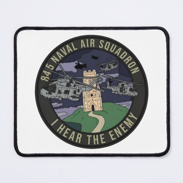 Item preview, Royal Navy 845 Naval Air Squadron "I Hear The Enemy" Commemorative Insignia designed and sold by CharlieDesings.