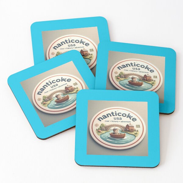 Item preview, Nanticoke USA Cute 3D Adventure Label  Label Text NANTICOKE USA ?? designed and sold by PaintMeWorld.