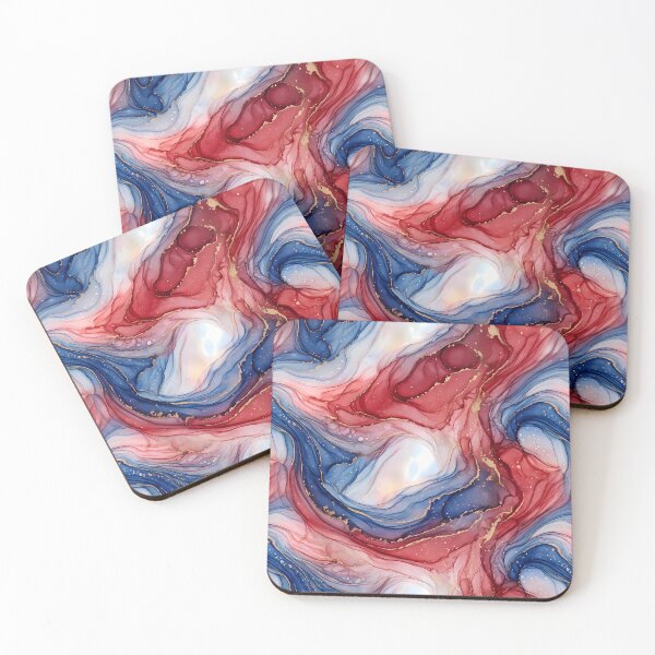 Item preview, 3 Luxury Teal Gold Marble Fluid Art Pattern designed and sold by ART ATTACK ZONE.