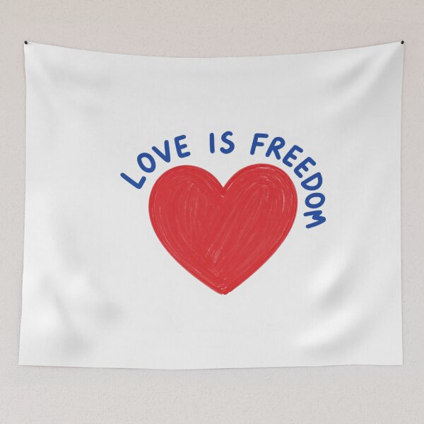 Item preview, Love is Freedom. designed and sold by Christie Olstad.