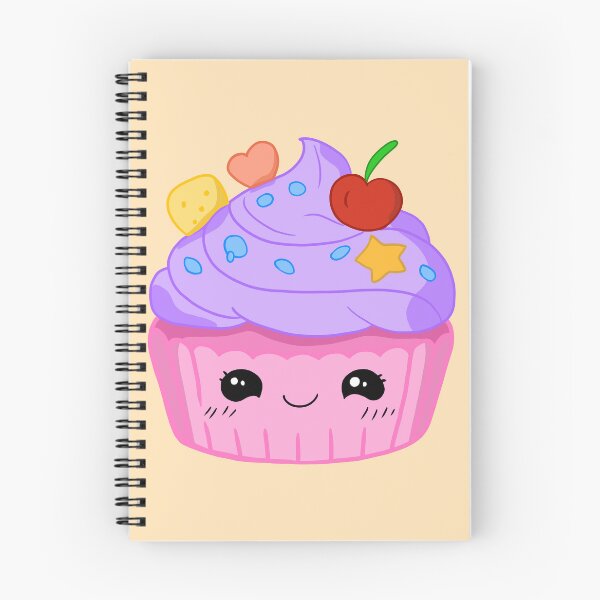 Item preview, Whimsical Cupcake with Cherry & Toppings designed and sold by Phyllya Design.