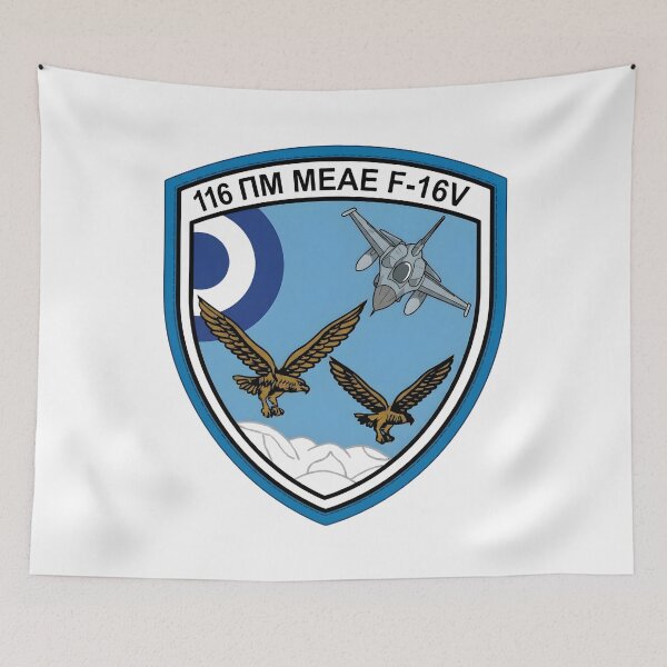 Item preview, Hellenic Air Force 116 Combat Wing F-16V Viper Integration Commemorative Insignia designed and sold by CharlieDesings.