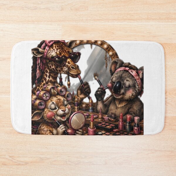 Item preview, Cute Animals Makeup Party designed and sold by DailyDoodlesBySumbul.