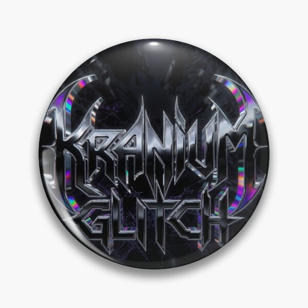 Item preview, Kranium Glitch Chrome Logo 1 designed and sold by Iron El Studios.