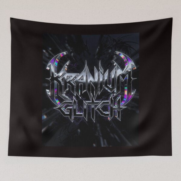 Item preview, Kranium Glitch Chrome Logo 1 designed and sold by Iron El Studios.