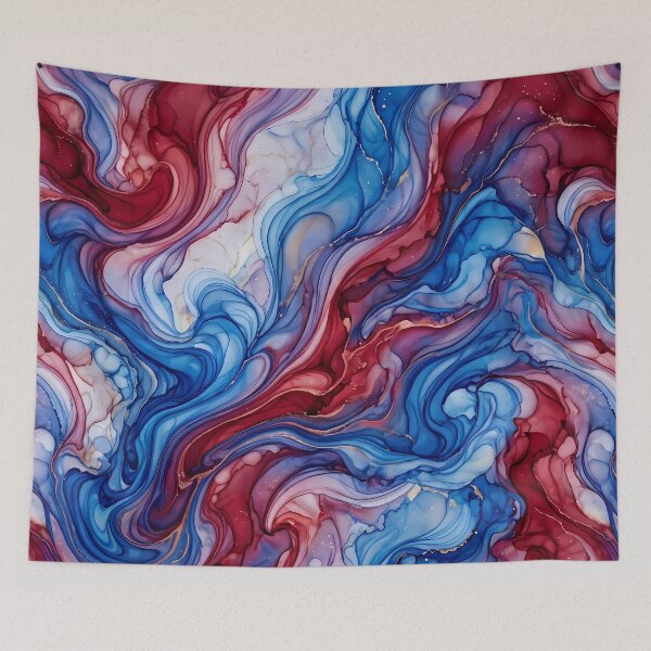 Item preview, 6 Luxury Teal Gold Marble Fluid Art Pattern designed and sold by ART ATTACK ZONE.