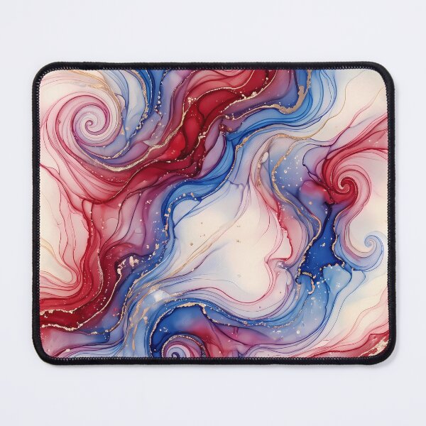 Item preview, 7 Luxury Teal Gold Marble Fluid Art Pattern designed and sold by ART ATTACK ZONE.