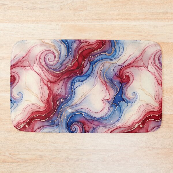 Item preview, 7 Luxury Teal Gold Marble Fluid Art Pattern designed and sold by ART ATTACK ZONE.