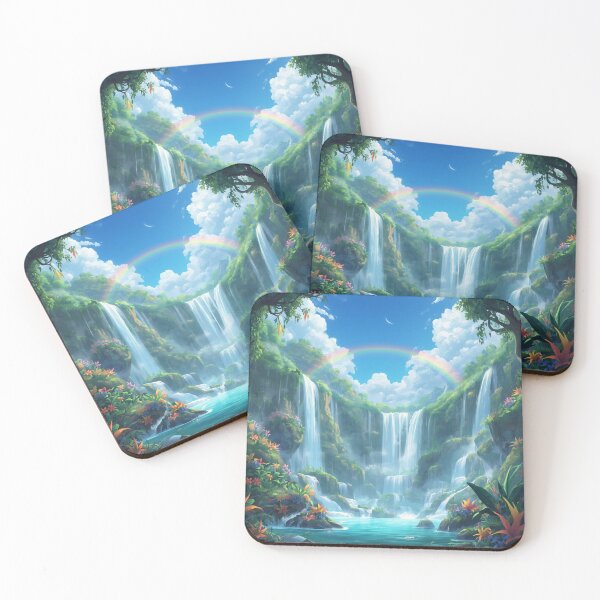 Item preview, Waterfall Rainbow designed and sold by JeffsUniqueGifts.