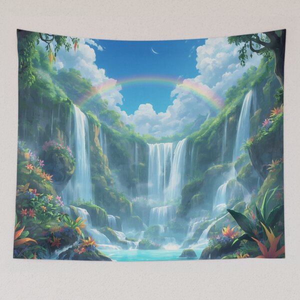 Item preview, Waterfall Rainbow designed and sold by JeffsUniqueGifts.