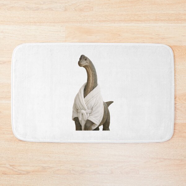 Item preview, Bathrobe Brachiosaurus designed and sold by Sillytoe.