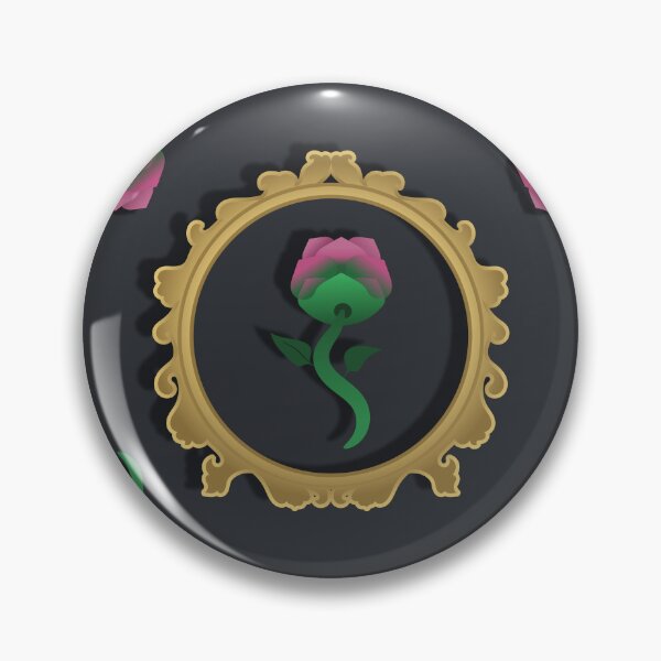 Item preview, Surreal Gothic Rose Cameo: Luxury Antique Gold & Magenta Baroque Pattern designed and sold by ThiagoSDantas.
