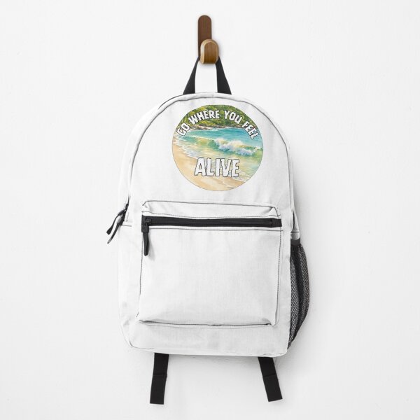 Item preview, Go Where You Feel Alive - Beach designed and sold by Whimsy Avenue.