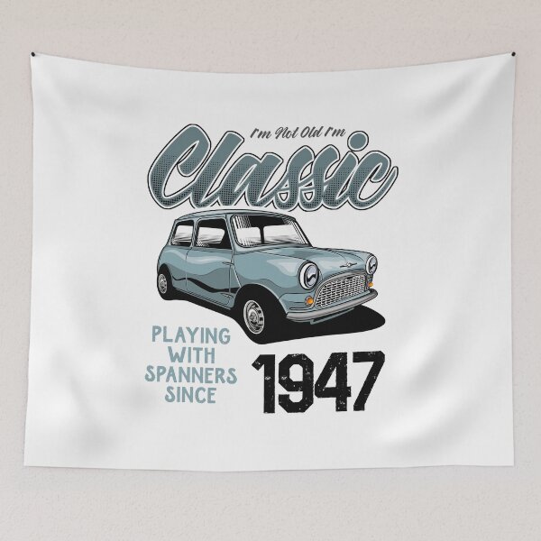 Item preview, I'm Not Old I'm Classic Car Vintage Born In 1947 designed and sold by JRRTs.
