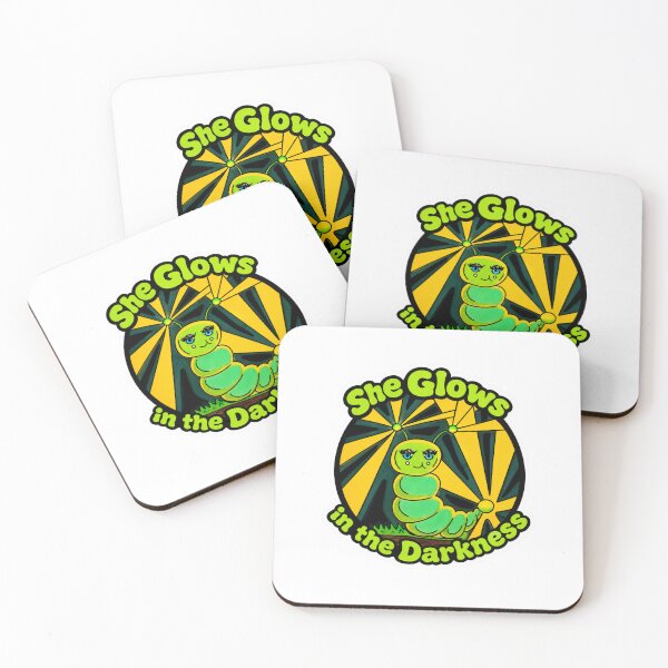 Item preview, She Glows in The Darkness Empowerment Sticker designed and sold by TheChalkyFox.