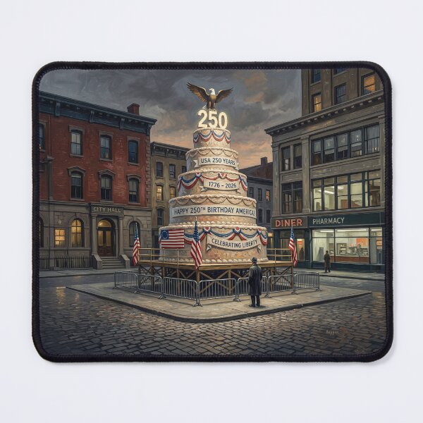 Item preview, USA 250th Anniversary Cake designed and sold by Home Decor Art.