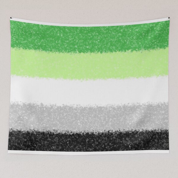 Item preview, AROMANTIC FLAG designed and sold by Qweird Artistry.