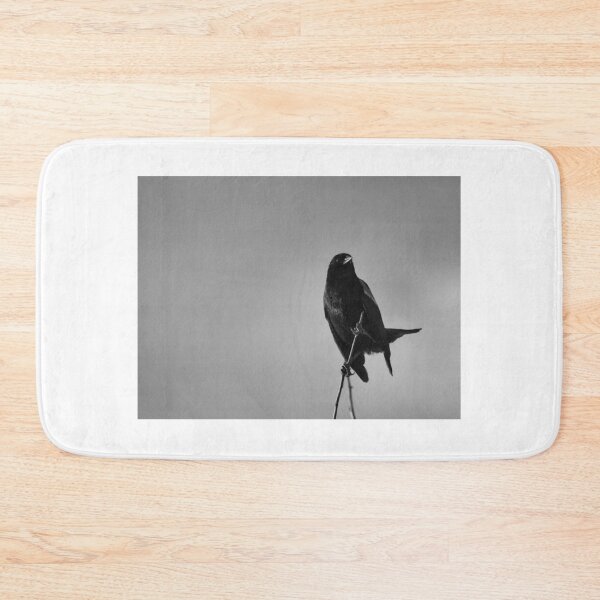 Item preview, Blackbird on a Branch - Black and White designed and sold by Frozen Ambience Shots.
