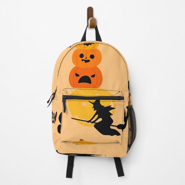 Item preview, 2026 Happy Halloween Pumpkin Stack Witch Moon Sticker Cute Spooky Design designed and sold by Raw Tigers.