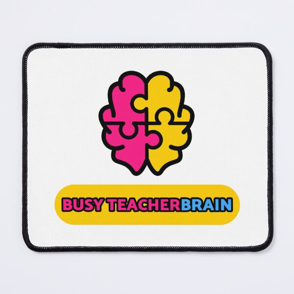 Item preview, Busy Teacher Brain Clothing designed and sold by The Staff Room Shop.