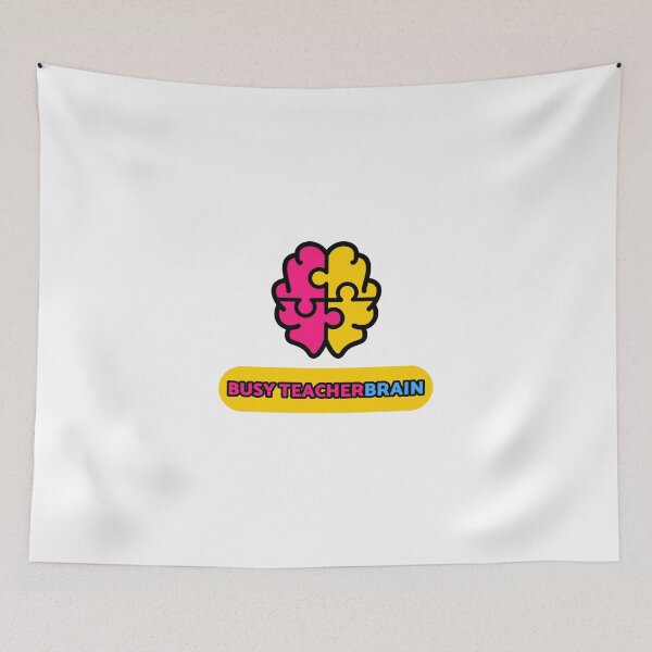 Item preview, Busy Teacher Brain Clothing designed and sold by The Staff Room Shop.