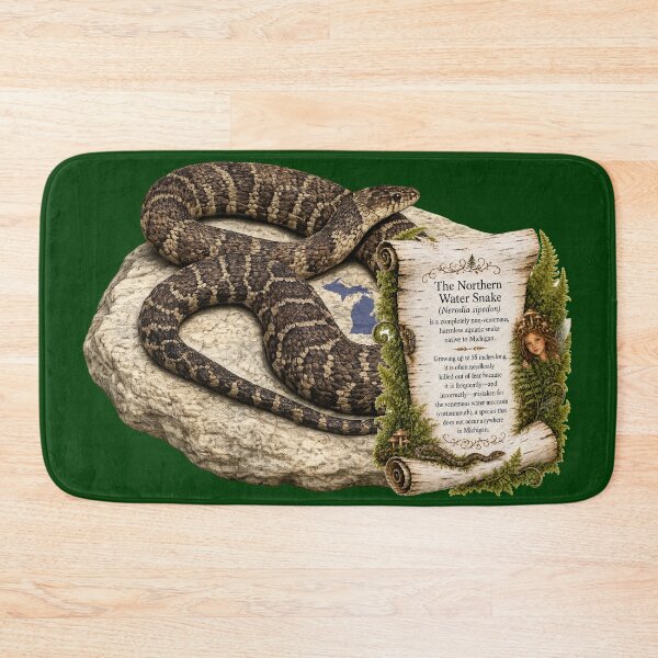 Item preview, Northern Water Snake designed and sold by FreshWaterWares.