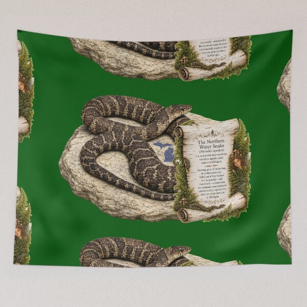 Item preview, Northern Water Snake designed and sold by FreshWaterWares.