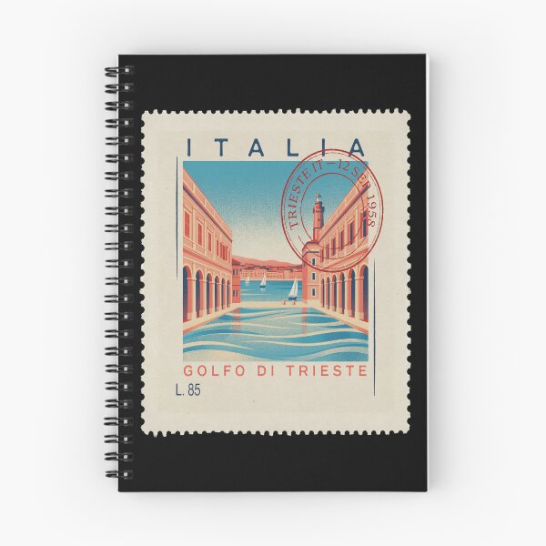Item preview, Trieste Italy Adriatic Coast Postage Stamp Travel Sticker designed and sold by stickercuffs.