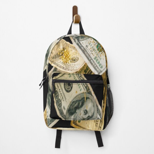 Item preview, The Golden Fall of Success? ✨ A Shower of $100 Bills - Gold and Glitter for Success and Luxury designed and sold by RAYBIL.