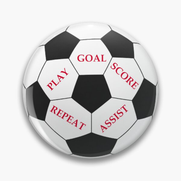 Item preview, soccer ball word art  play score goal repeat  designed and sold by Star58.