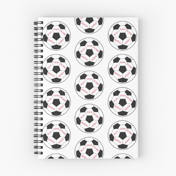 Item preview, soccer ball word art  play score goal repeat  designed and sold by Star58.