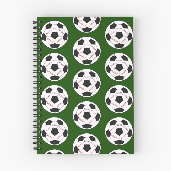 Item preview, soccer ball word art play  score goal repeat  designed and sold by Star58.
